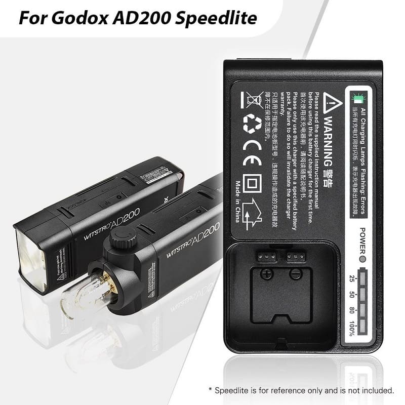 Sạc Godox C29 cho đèn flash AD200