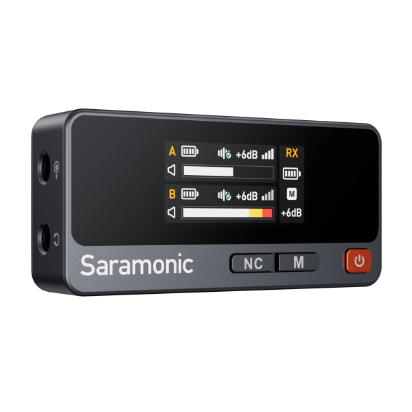 Micro không dây Saramonic Air siêu nhỏ gọn kèm cổng Mic In