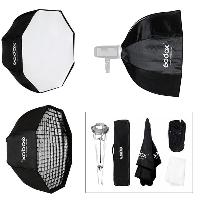 Softbox Godox SB-UE120 thao tác nhanh