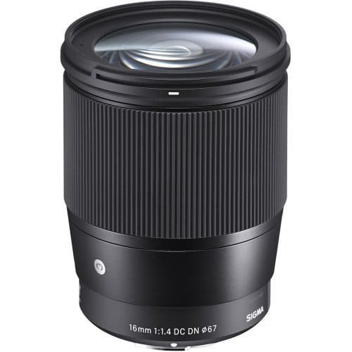 Ống kính Sigma 16mm f/1.4 DC DN Contemporary For Sony E