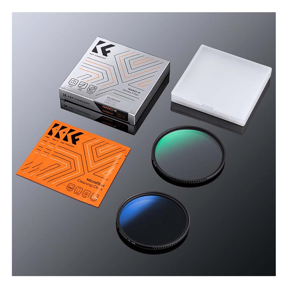 Kính lọc K&F Concept Nano-K Filter Kit MCUV+CPL 77mm