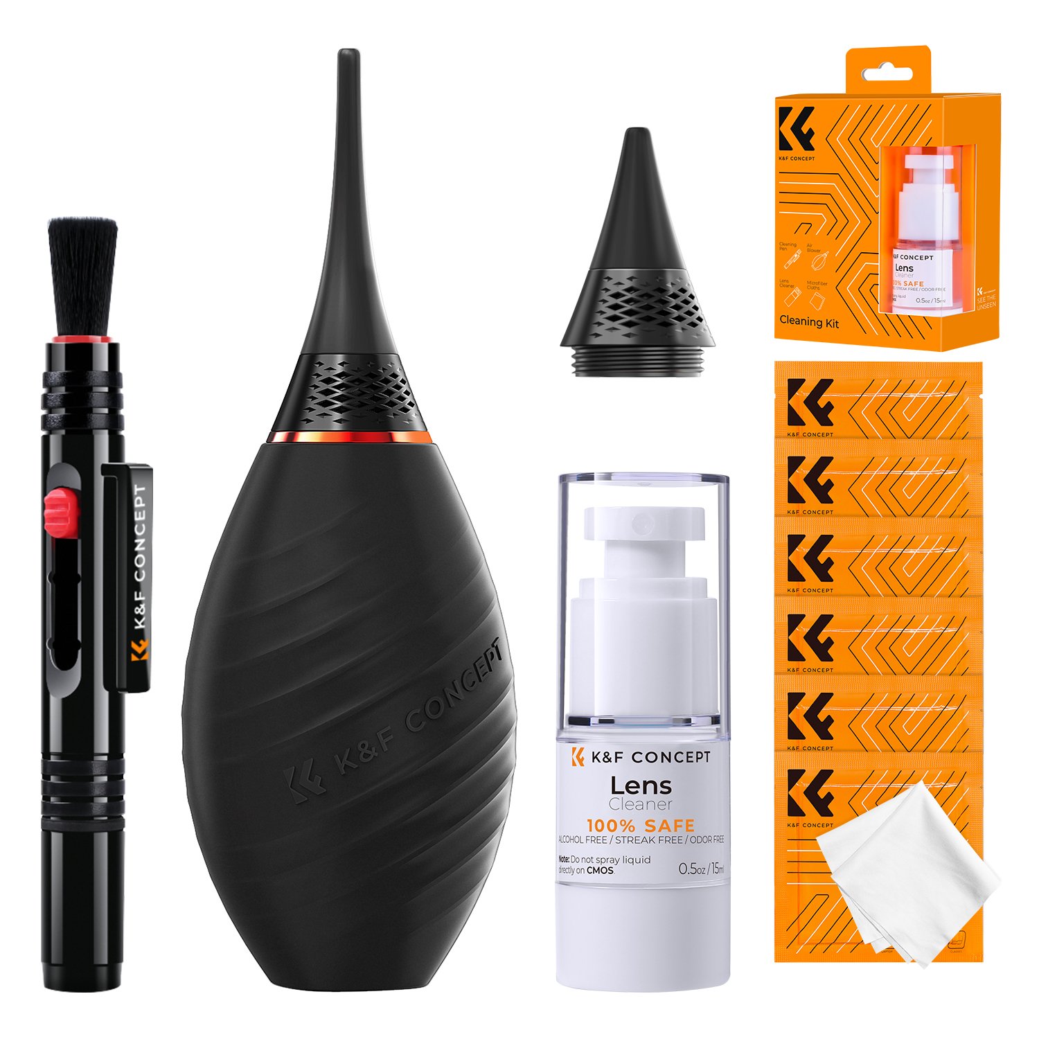 Bộ vệ sinh máy ảnh K&F Concept 9 in 1 SKU.2147