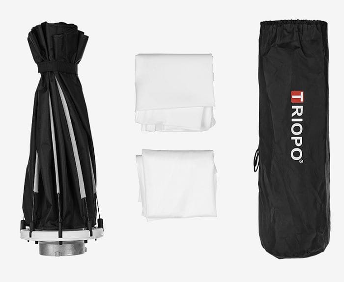 Softbox Triopo K2-65 thao tác nhanh