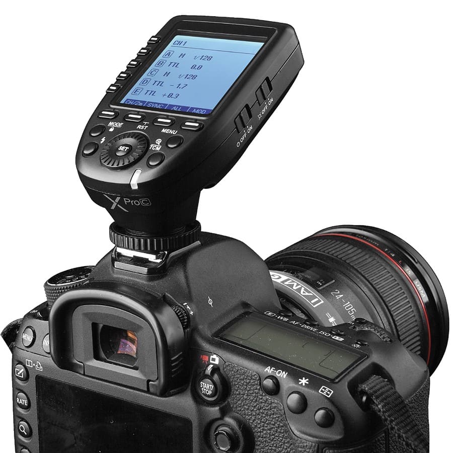 Trigger Godox X-Pro II cho Canon -Nikon -Sony