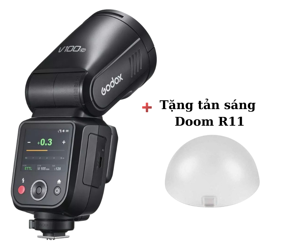 Đèn Flash Godox V100 C/N/S/F- Hàng chính hãng