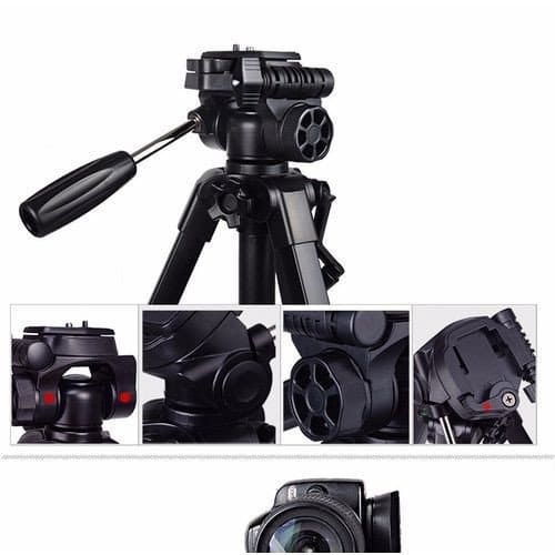 Chân máy ảnh Tripod Yunteng VCT-668- Hàng chính hãng