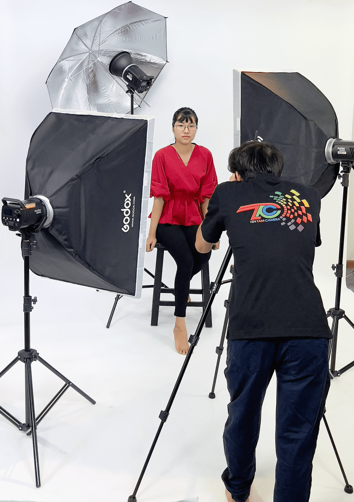 Bộ đèn Studio Godox Flash Kit - MS300II-D