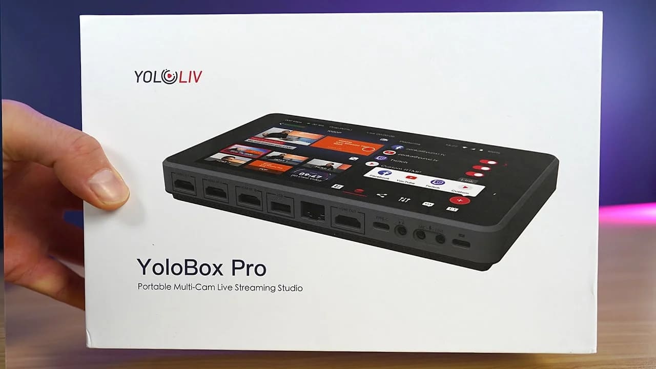 YoloBox PRO - THIẾT BỊ LIVE STREAMS TRỰC TIẾP CHUYÊN NGHIỆP