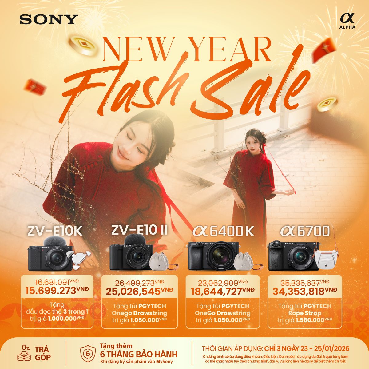 Máy Ảnh Sony Khuyến mại