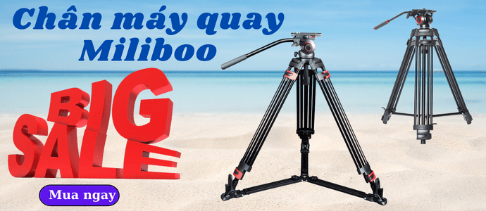 Khuyến mại chân máy quay miliboo