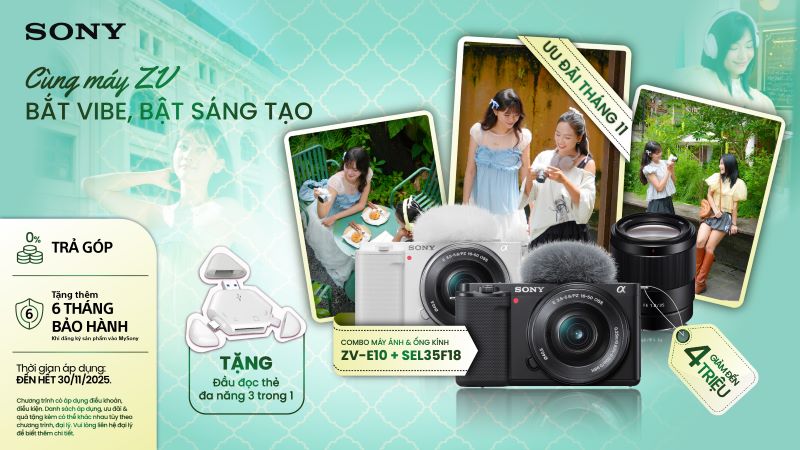 Máy Ảnh Sony ZV-E10