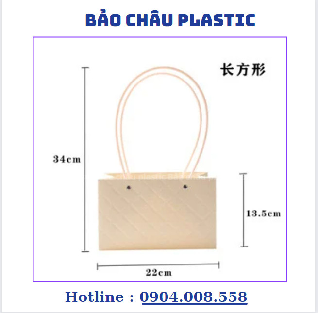 Túi Nhám Đựng Hoa