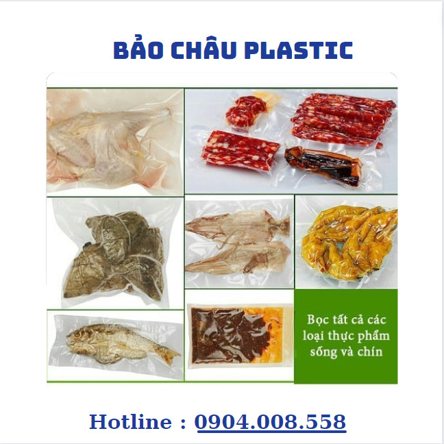 Túi PA túi hút chân không cao cấp 2 mặt trơn