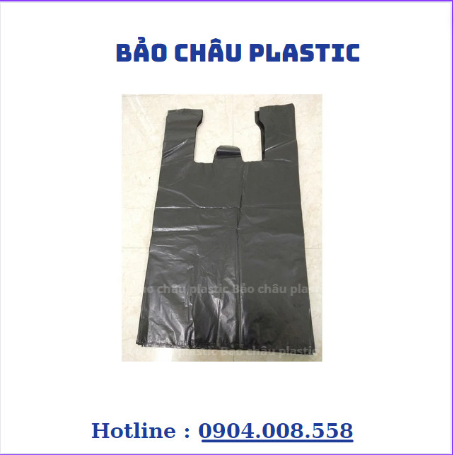 (1kg) Túi Rác Đen 2 Quai Xách Nhiều Kích Thước