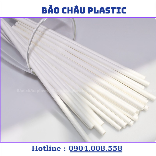 Ống Hút Giấy Phi 6 và 8