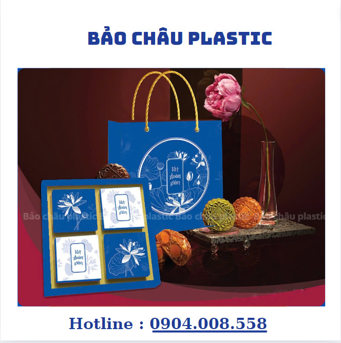 🌕 Vỏ Hộp Bánh Trung Thu 2024 Mẫu Mới - Hộp 2 bánh + Hộp 4 Bánh