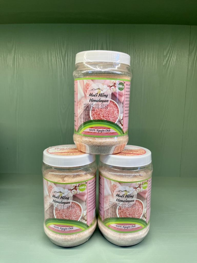 Muối hồng Himalaya xay nhuyễn 500g - SmileNuts