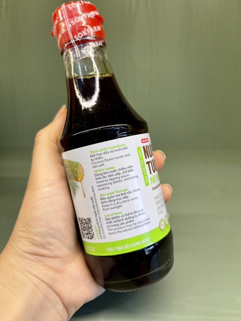 Nước tương mật hoa dừa 200ml - SokFarm