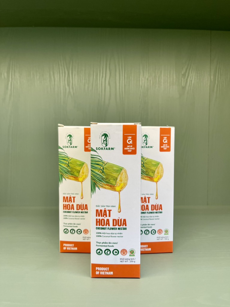 Mật hoa dừa cô đặc 250g - SokFarm