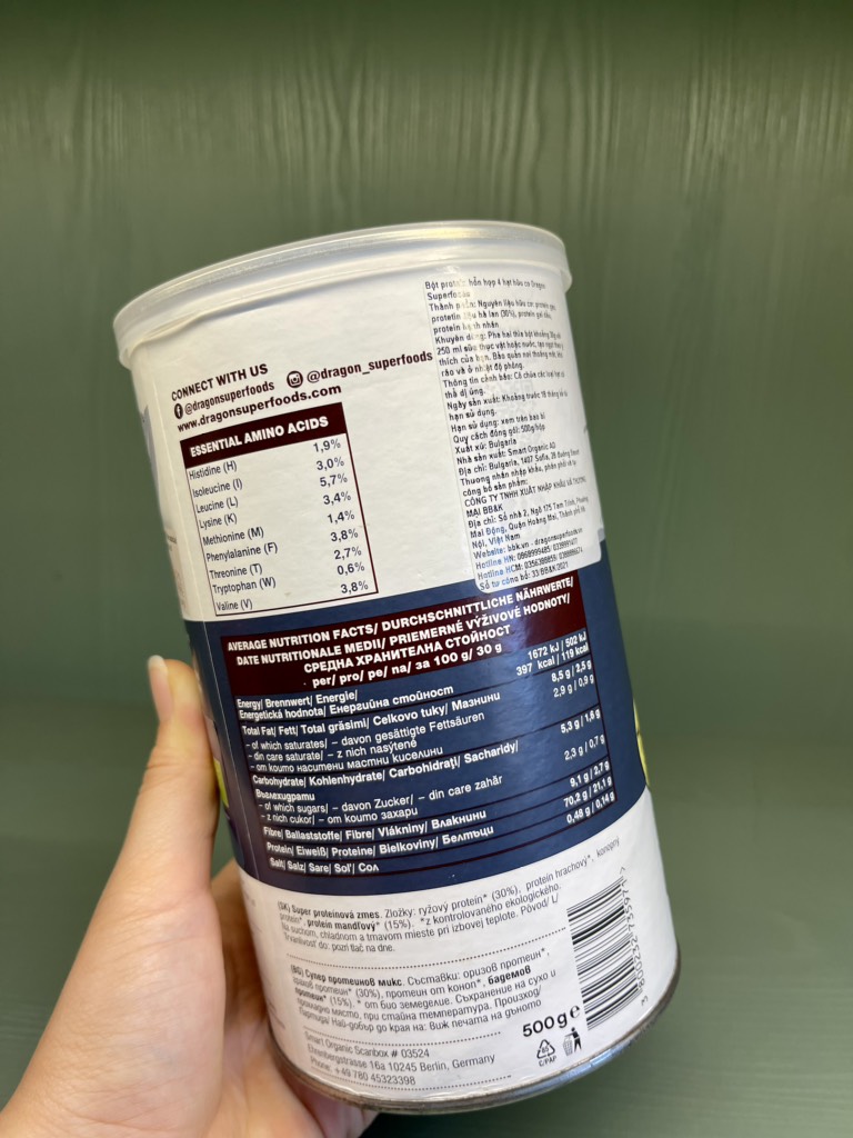 Protein super mix 500gr - Dragon Superfood