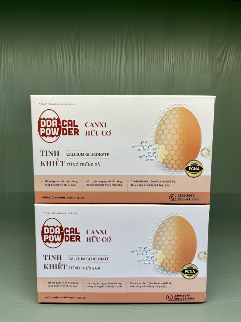 Canxi Hữu Cơ Từ Vỏ Trứng Gà