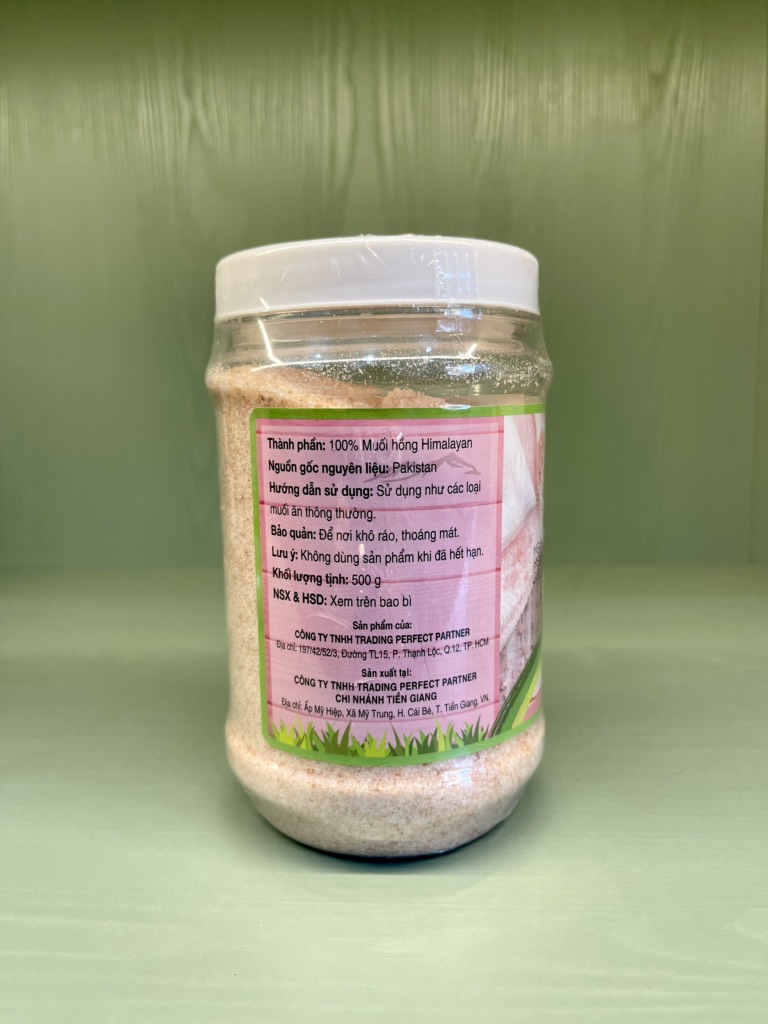 Muối hồng Himalaya xay nhuyễn 500g - SmileNuts