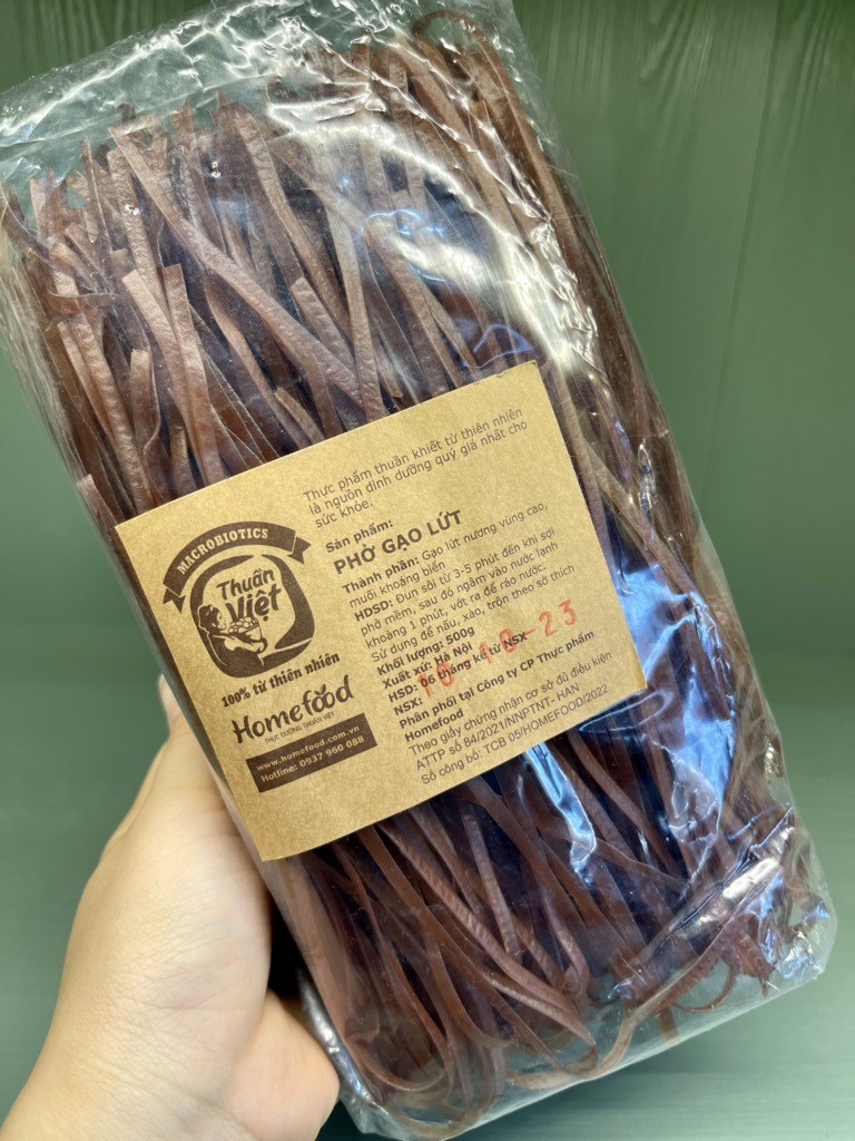 Phở gạo lứt 500g Thuần Việt