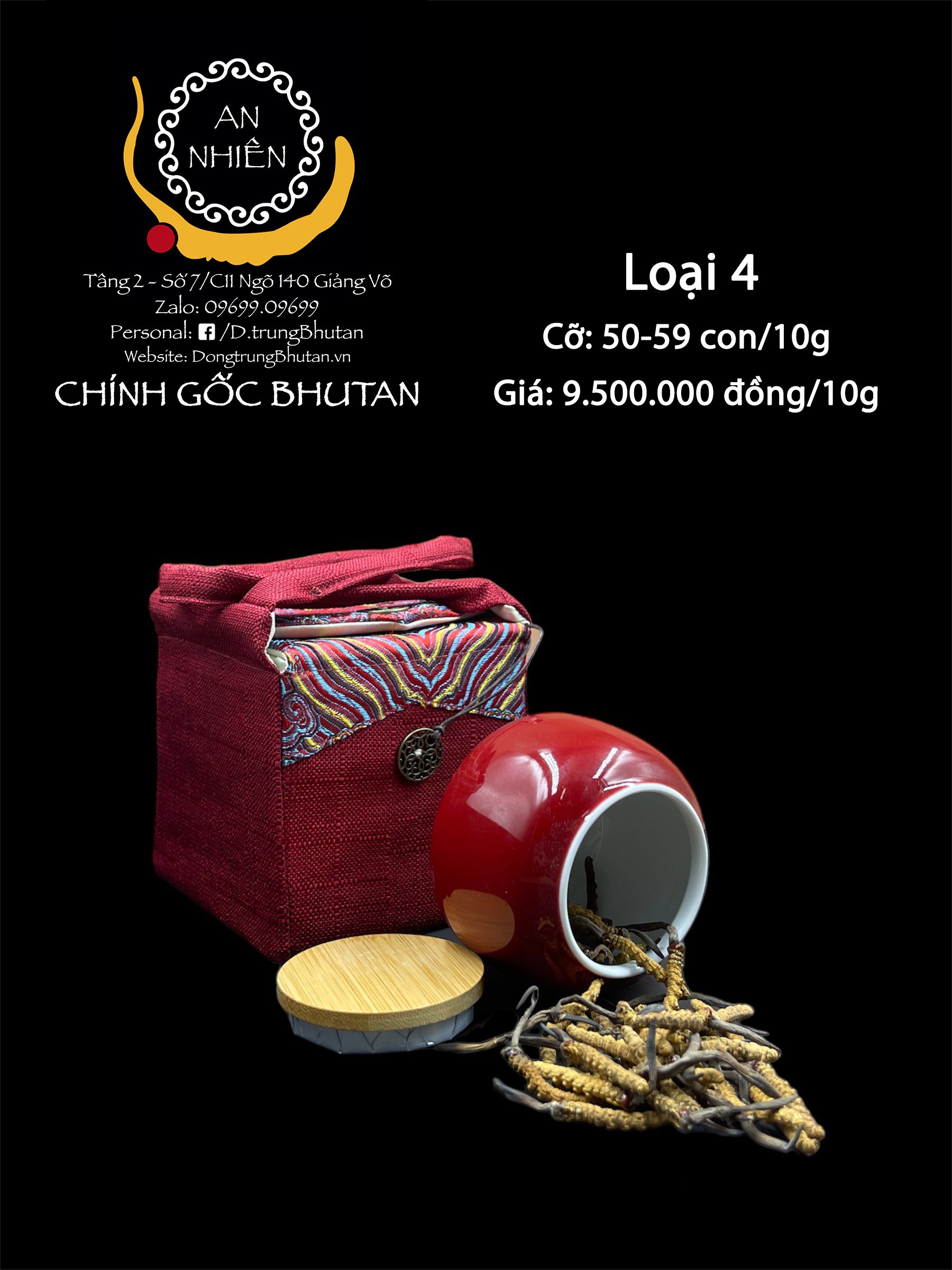 Đông trùng Bhutan loại 4