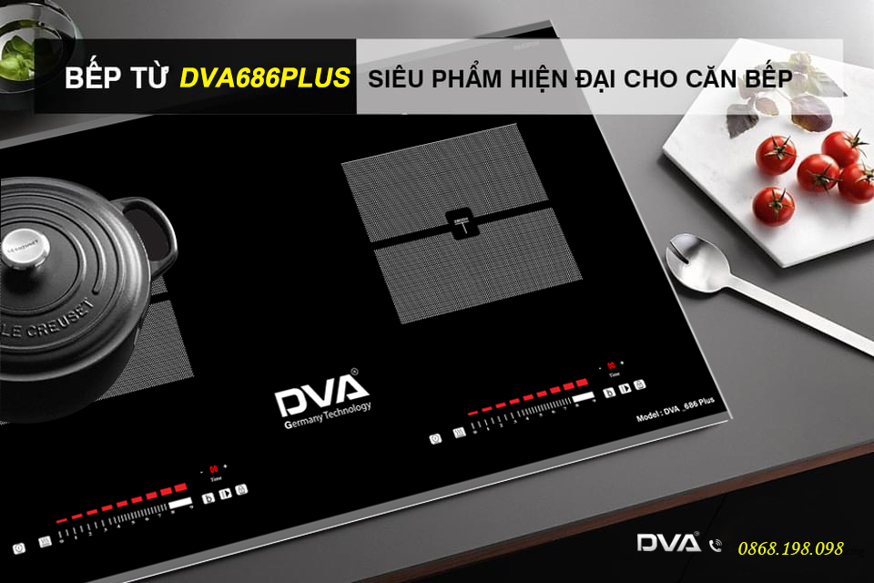 Bếp từ đôi DVA 686 plus_Made in Việt Nam