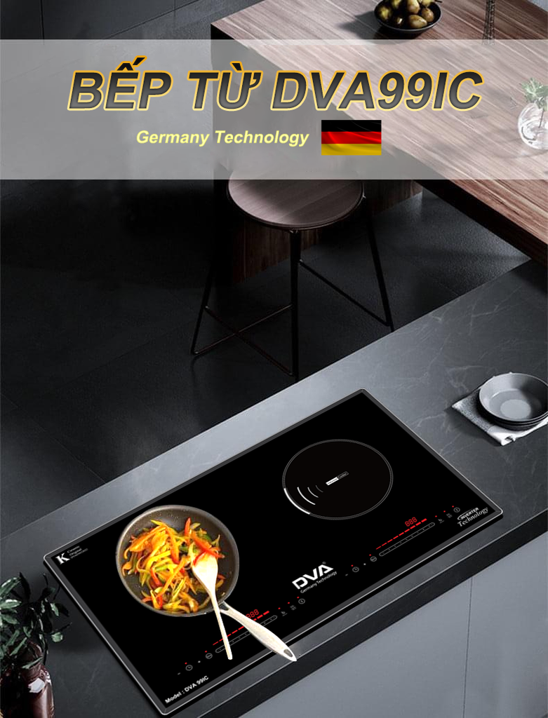 Bếp từ đôi DVA 99IC_Made in Việt Nam
