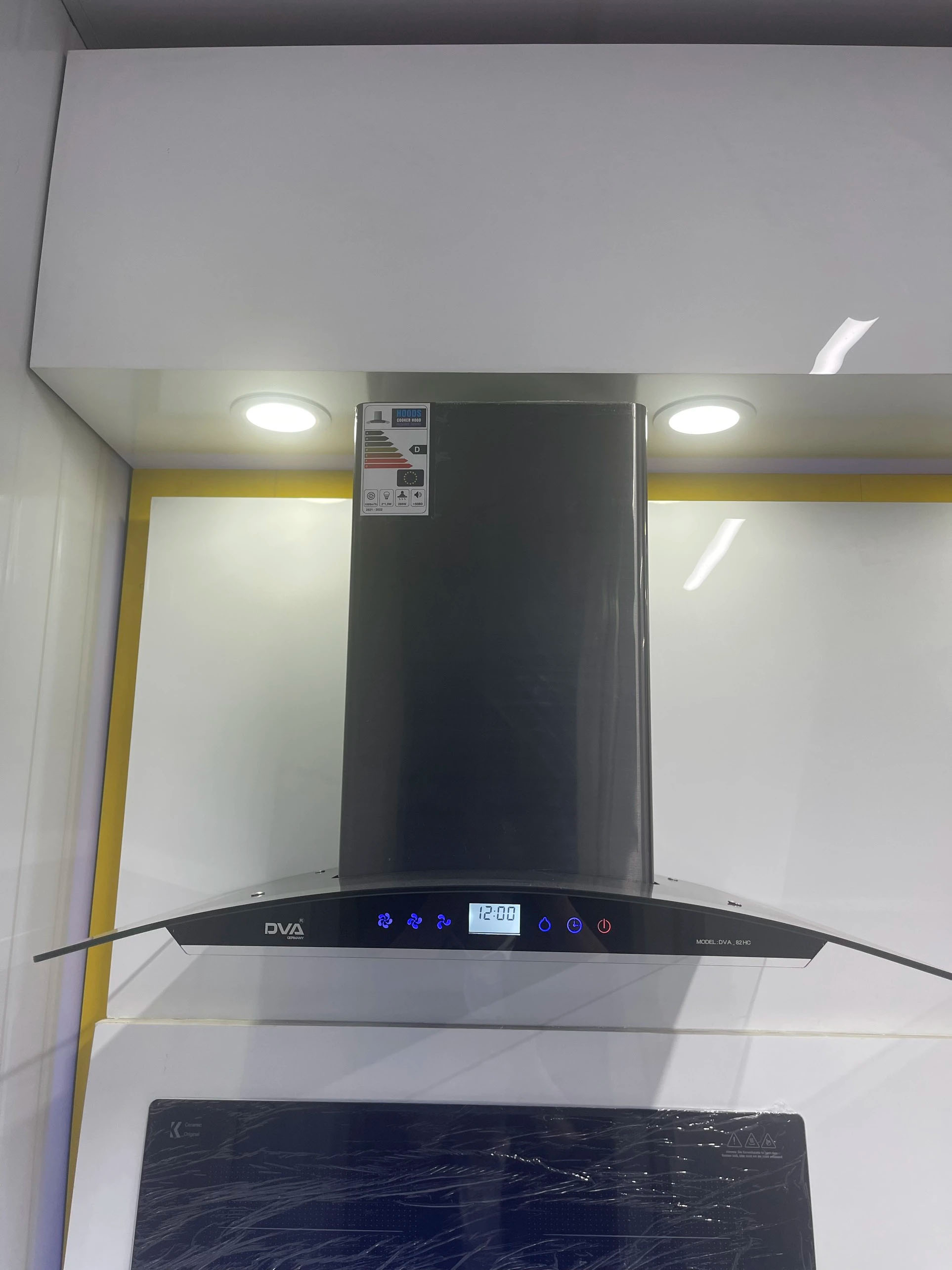Máy hút mùi DVA 082HC công suất hút 1300m3/h