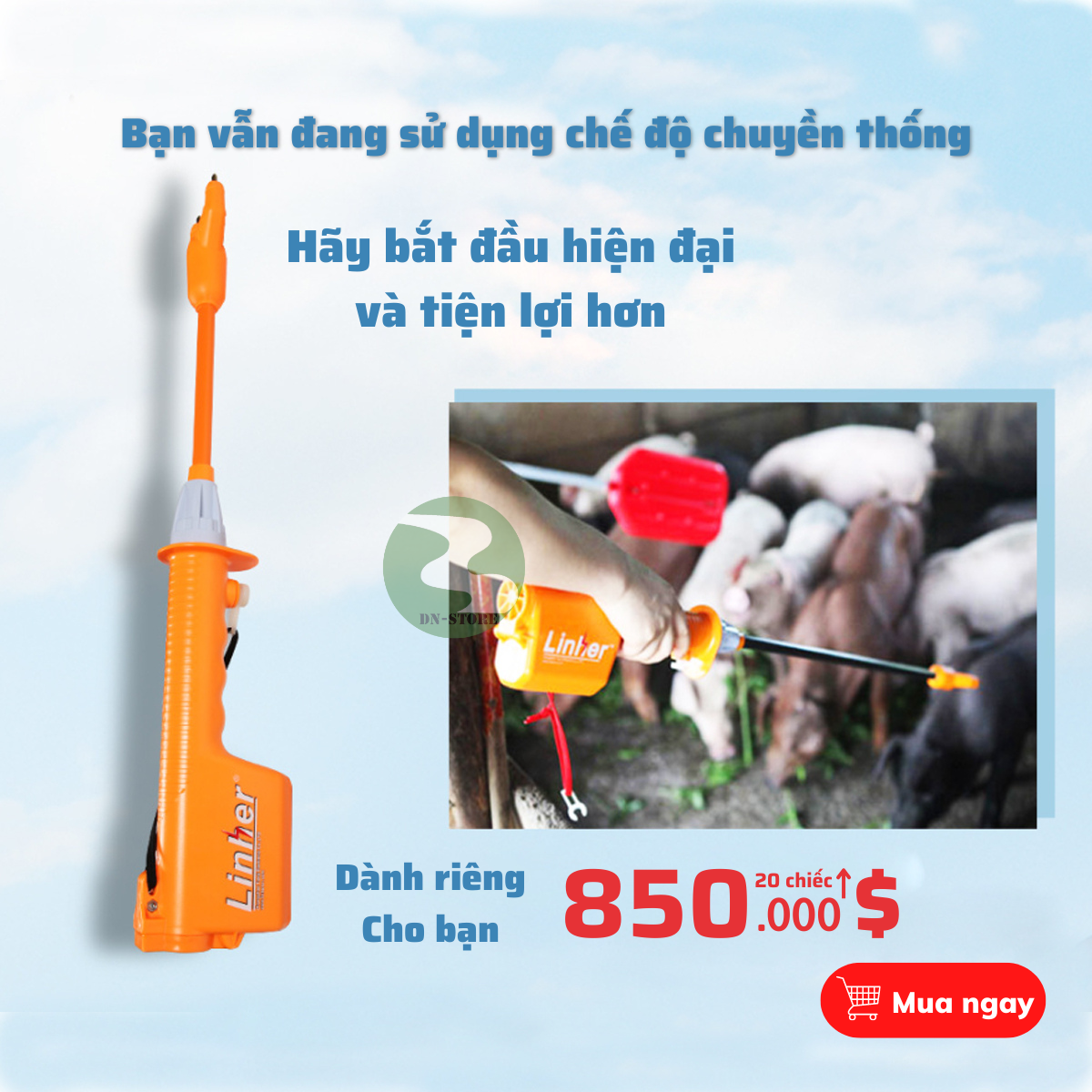 Roi Đuổi Heo Bằng Điện – Công Cụ Thiết Yếu Cho Người Chăn Nuôi Và Thương Lái Buôn Lợn