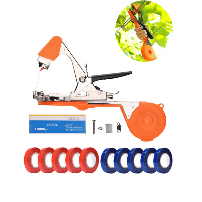 Kìm Buộc cành Chanh dây, Bộ buộc Cành Tự Động Dương Ninh, Máy Buộc Chanh Dây( 1 máy buộc + 20 cuộn dây + 1 hộp ghim )
