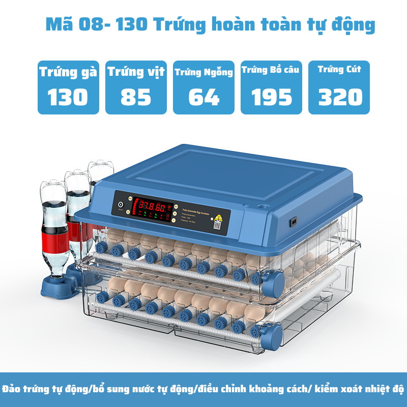 Máy ấp trứng mini ấp trứng gà tự động ấp trứng gia đình 220V VS 12V MAT