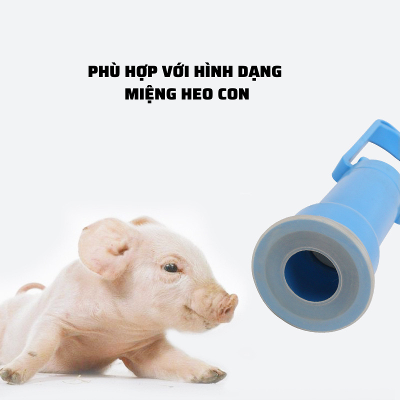 Dụng cụ hút dịch cho heo con Dương Ninh, hút đờm cho lợn HD125