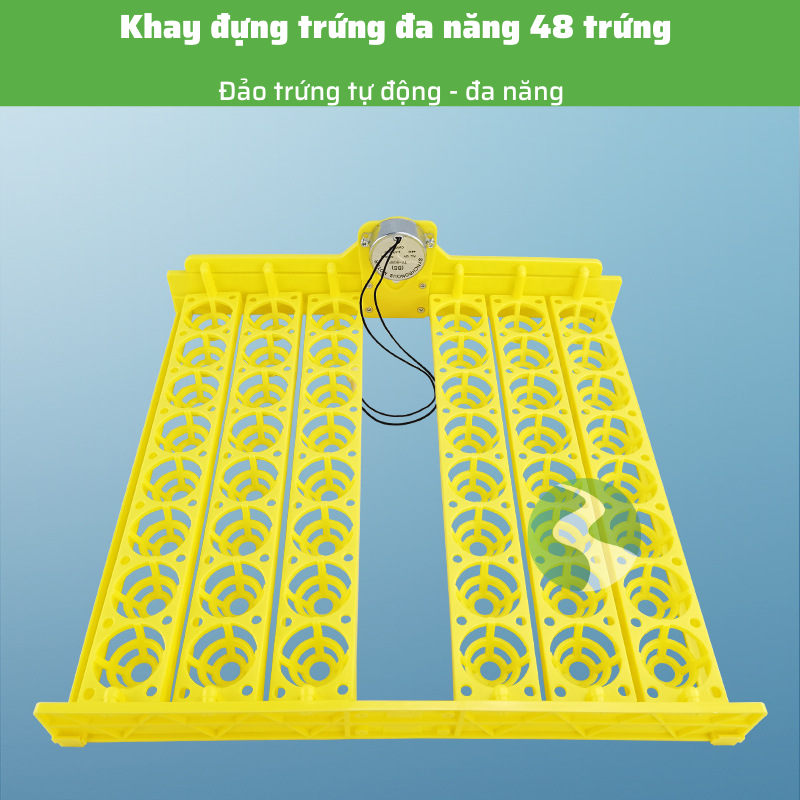 Khay đảo trứng tự động Dương Ninh 56 trứng KD96