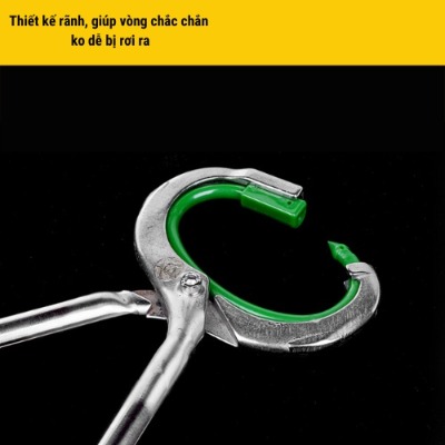 Vòng xỏ mũi bò bằng nhựa Pakistan ( Có Chốt ) DN57