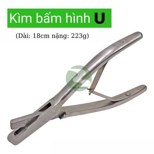 Kìm bấm rìa tai heo U/V DN51