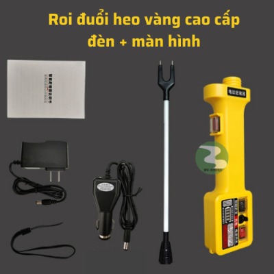 Roi đuổi heo bằng điện có màn hình hiển thị 20.000mAh chống nước chống rơi