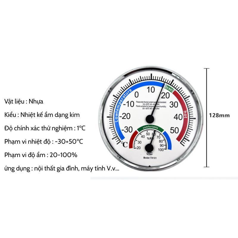 Nhiệt Ẩm Kế Cơ Học Không Dùng Pin: Thiết Bị Đo Nhiệt Độ Độ Ẩm Bền Bỉ, Chính Xác