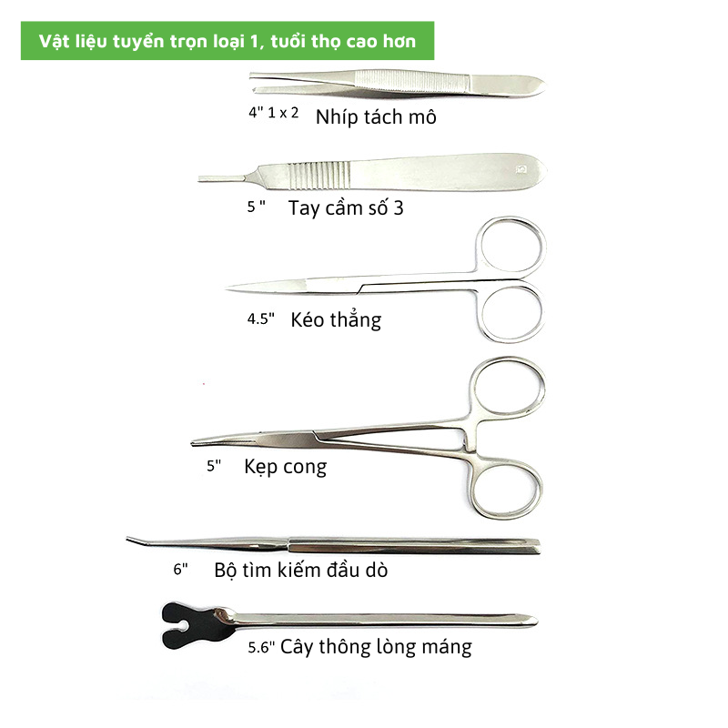 Bộ Tiểu Phẫu Tập Khâu Cho Sinh Viên Y Khoa: Giải Pháp Luyện Tập Ngoại Khoa Chuẩn Y Tế