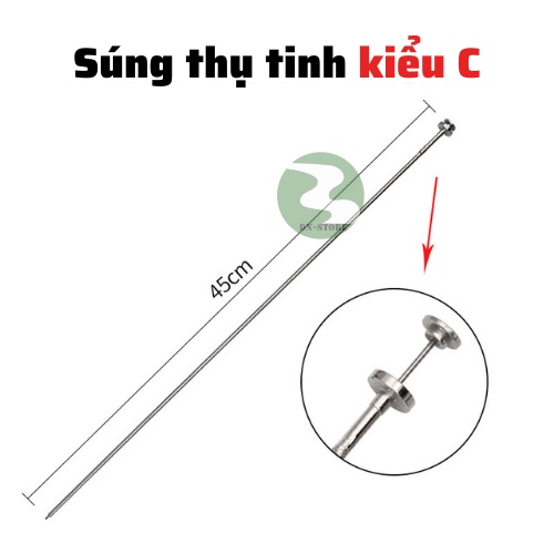 Súng thụ tinh cho gia xúc 3 kiểu DN50