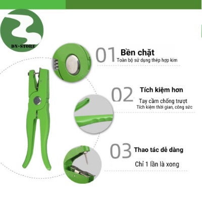 Kìm bấm thẻ tai động vật ( Bò dê heo ) Hàng nhập khẩu DN25
