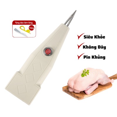 Máy Nhổ Lông Vịt Chạy Pin Cầm Tay 2024 chống nước
