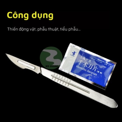 Dao thiến heo - DOCTORE kèm 10 lưỡi dao số 23 DN61