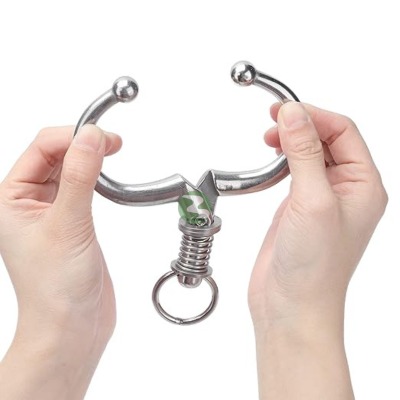 Vòng xỏ mũi bò inox 304 Dương Ninh kẹp mũi bò inox 1 tiện dụng loại mới DN88