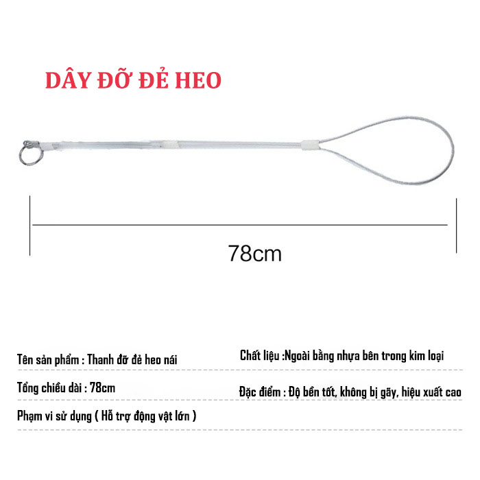 Thanh Đỡ Đẻ Cho Heo – Dụng Cụ Hỗ Trợ Đỡ Đẻ An Toàn, Tiết Kiệm Nhân Công