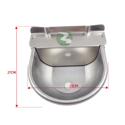 Máng uống nước tự động cho bò, gia súc inox 304 DN30