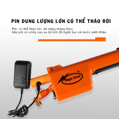 Roi đuổi heo bằng điện gậy đuổi lợn bằng điện trang bị đèn LED 30000mAh A200