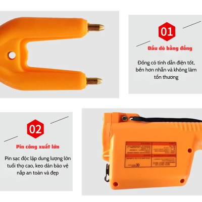 Gậy đuổi heo bằng điện roi đuổi heo thông minh roi đuổi heo gia xúc TH96